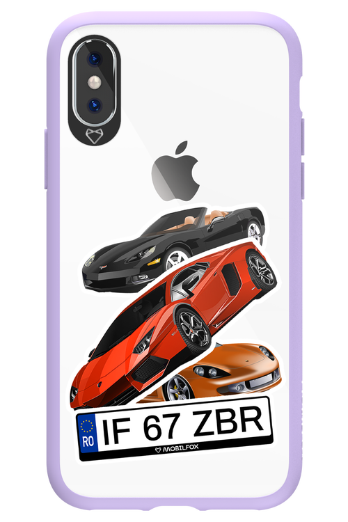 Car Sticker 2.0 - Apple iPhone X