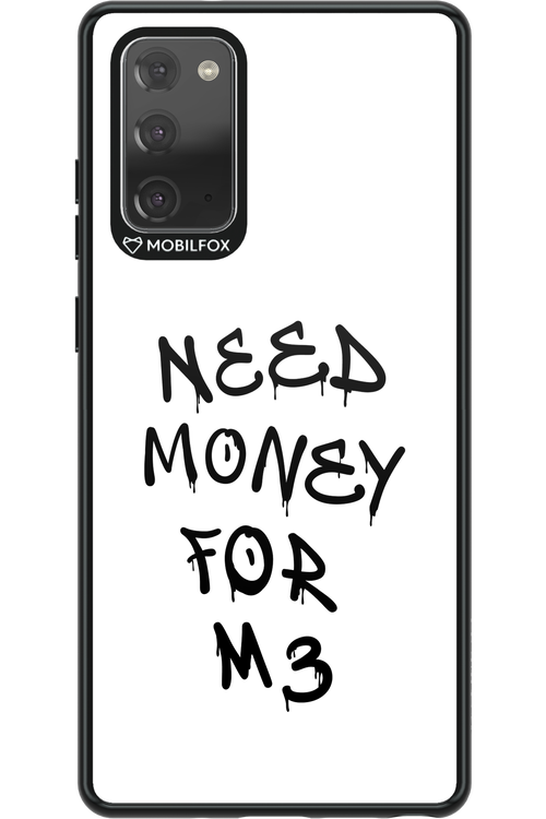 Need M3 White - Samsung Galaxy Note 20