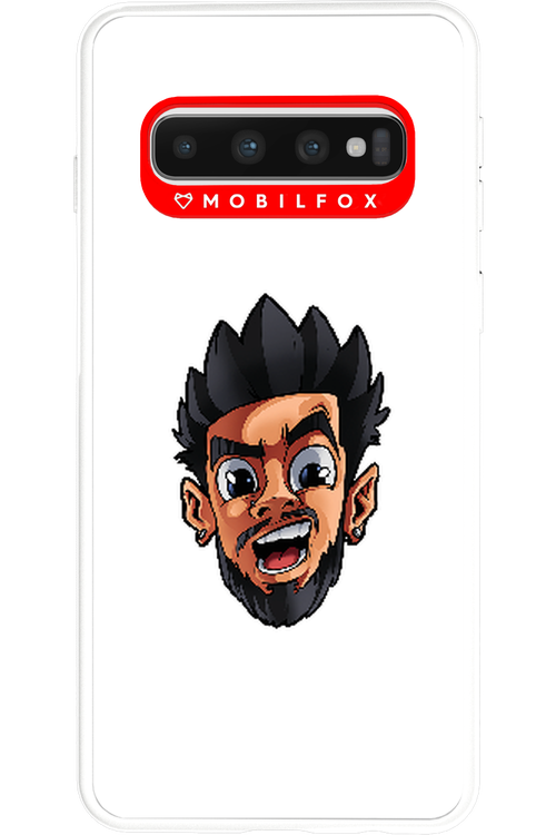 Bababa Head Only White - Samsung Galaxy S10