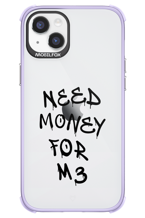 Need M3 Transparent Black - Apple iPhone 14 Plus