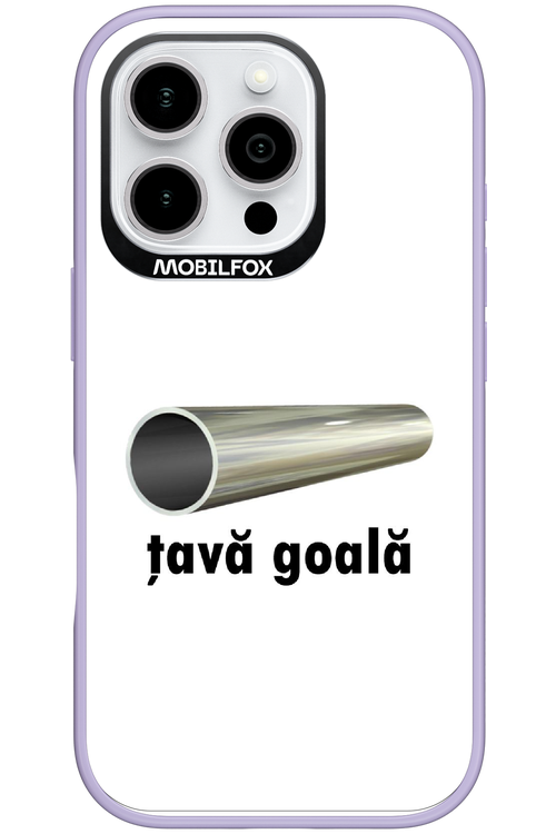 Țavă Goală White - Apple iPhone 16 Pro