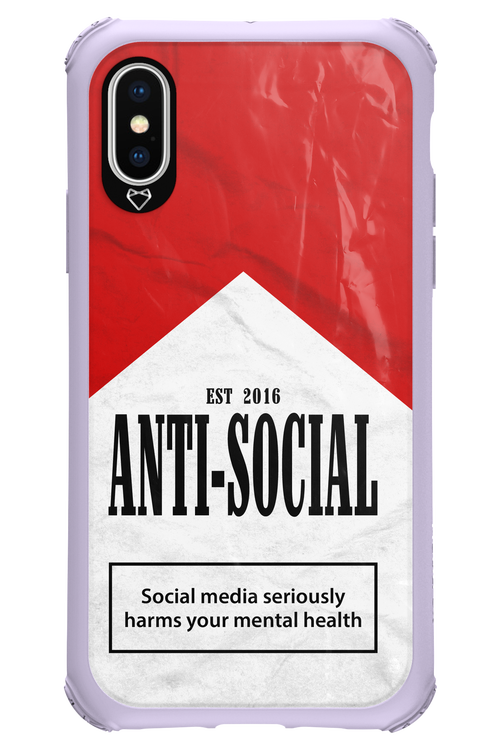 ANTI-SOCIAL II 2.0 - Apple iPhone X