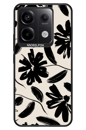 Monochrome Flowerss - Xiaomi Redmi Note 13 Pro 5G