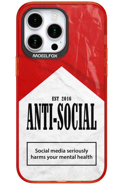 ANTI-SOCIAL II 2.0 - Apple iPhone 15 Pro Max