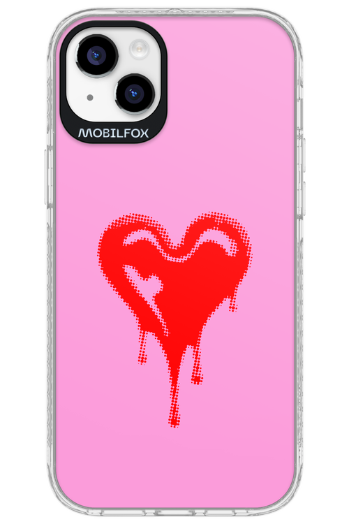 Heart Pink - Apple iPhone 14 Plus