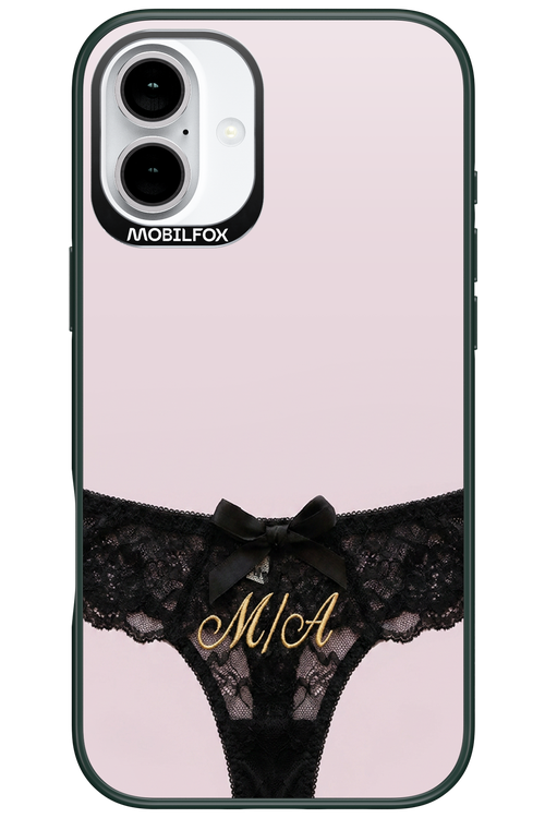 Black Panties 2.0 - Apple iPhone 16 Plus