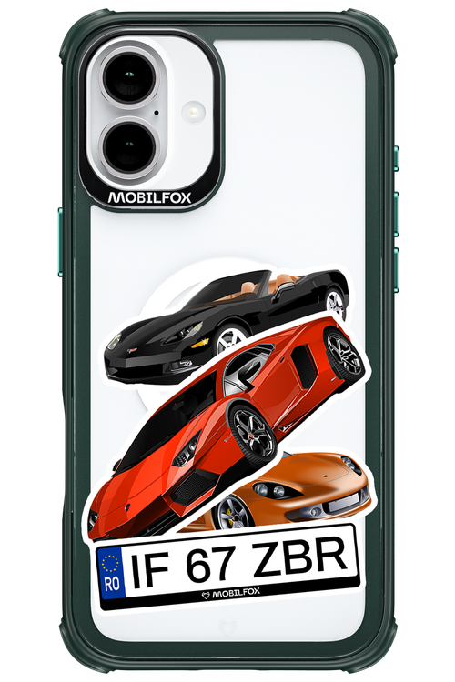 Car Sticker 2.0 - Apple iPhone 16 Plus
