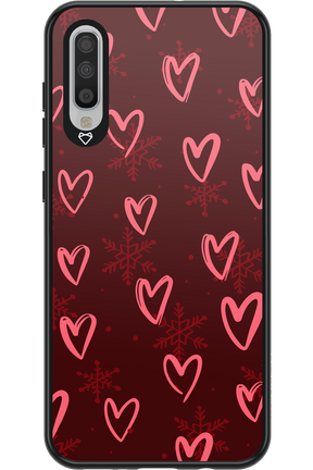 Christmas Hearts - Samsung Galaxy A70