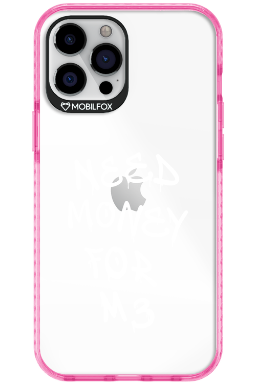 Need M3 Transparent White - Apple iPhone 12 Pro Max
