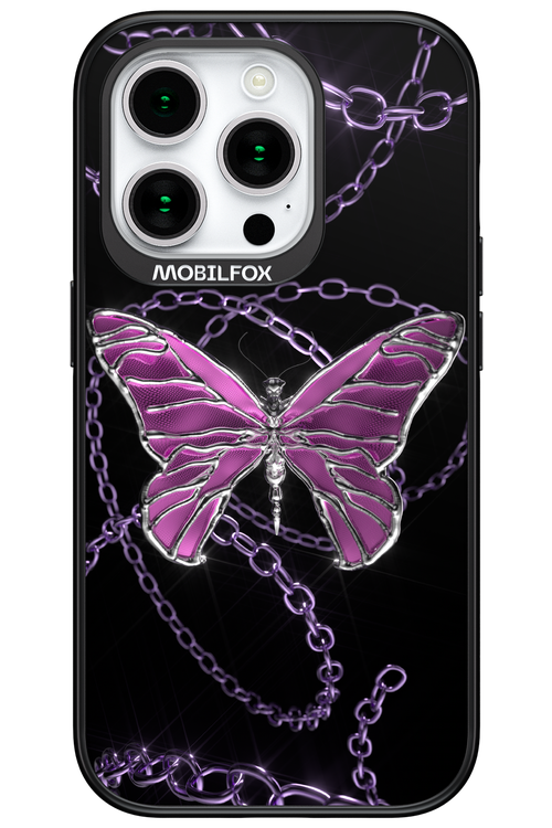 Butterfly Necklace - Apple iPhone 15 Pro