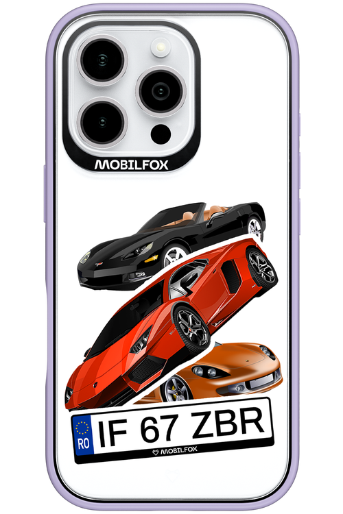 Car Sticker 2.0 - Apple iPhone 16 Pro