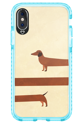 Stretchy Dog - Apple iPhone X