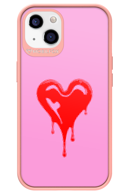 Heart Pink - Apple iPhone 13