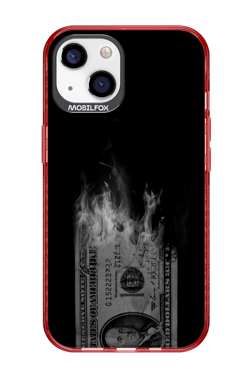 Money Burn B&W 2.0 - Apple iPhone 13