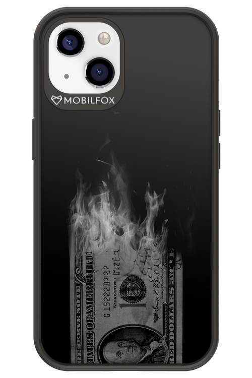 Money Burn B&W 2.0 - Apple iPhone 13