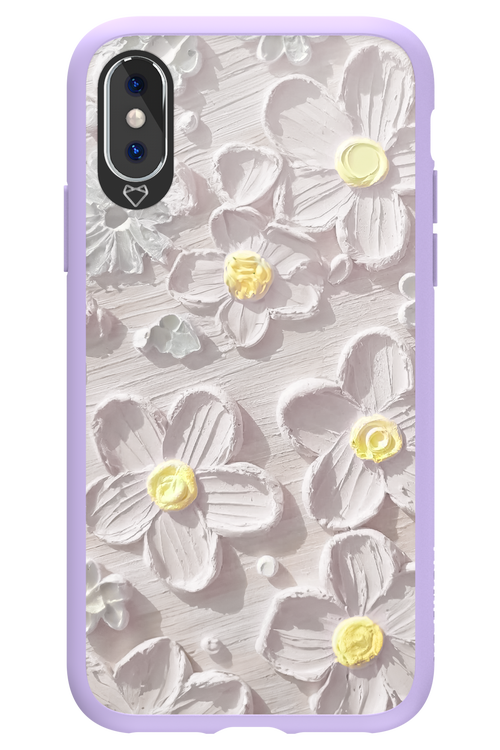 White Flowers 2.0 - Apple iPhone XS