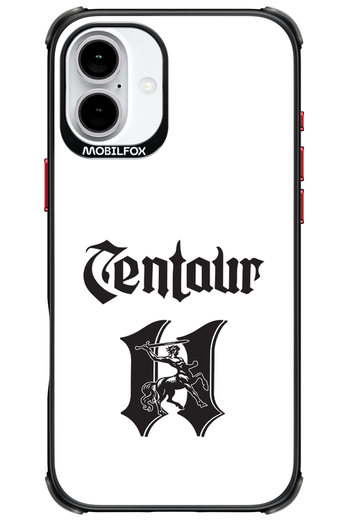 Centaur Logo White 2.0 - Apple iPhone 16 Plus