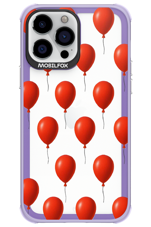 Red Balloons - Apple iPhone 13 Pro Max