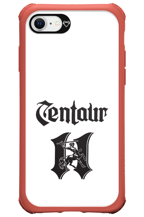Centaur Logo White 2.0 - Apple iPhone 8