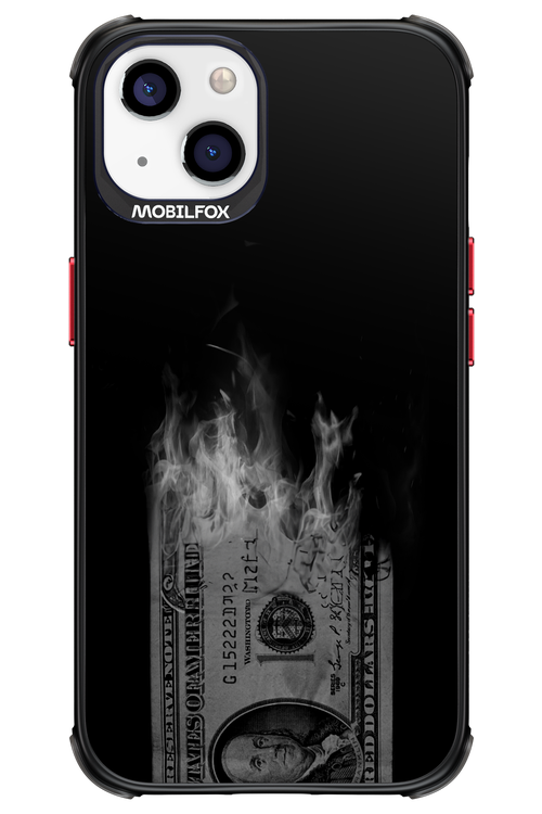 Money Burn B&W 2.0 - Apple iPhone 13