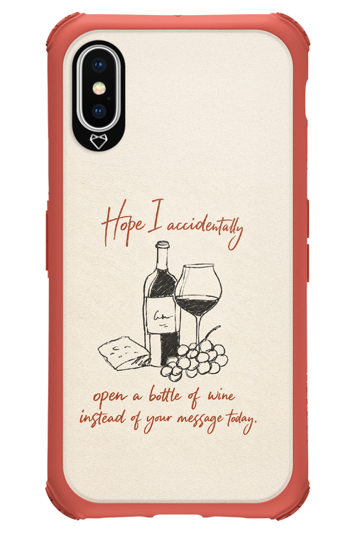 Bottle of wine 2.0 - Apple iPhone XS
