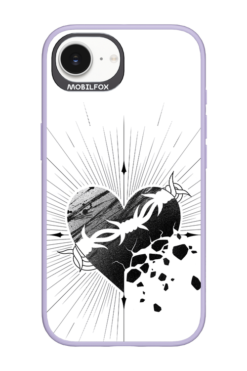 Fekete Szív - Apple iPhone 16e