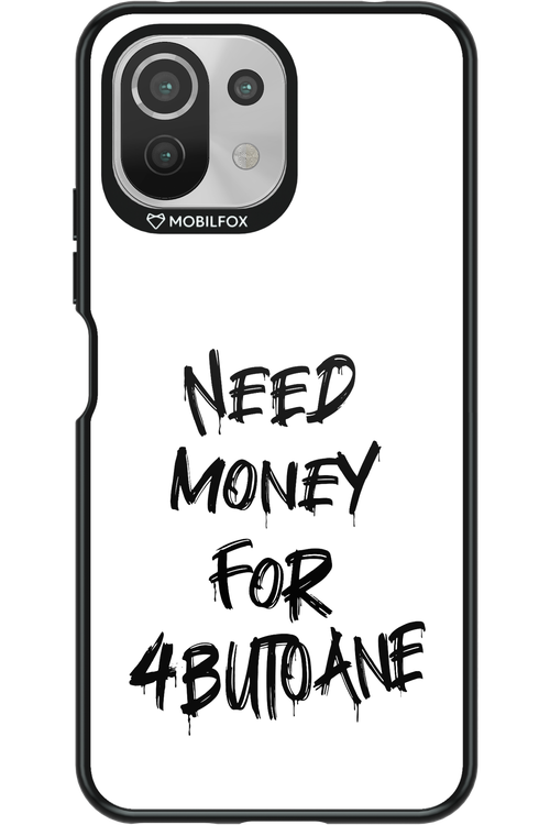 Need Money For Butoane Black - Xiaomi Mi 11 Lite (2021)