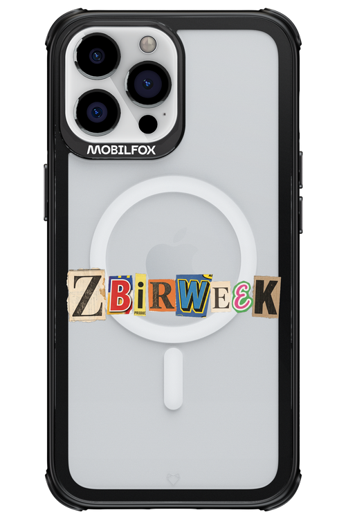 Zbirweek (transparent) 2.0 - Apple iPhone 13 Pro Max
