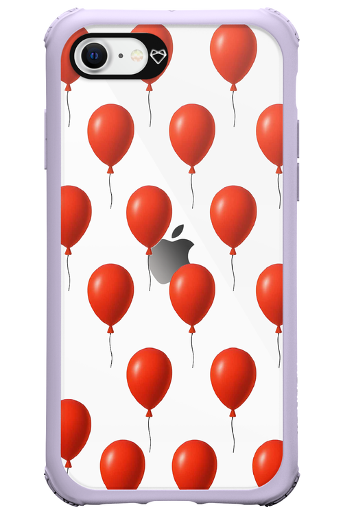 Red Balloons - Apple iPhone SE 2020