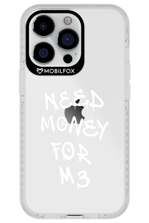 Need M3 Transparent White - Apple iPhone 13 Pro