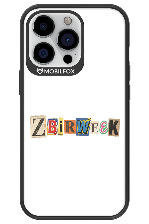 Zbirweek (white) 2.0 - Apple iPhone 13 Pro