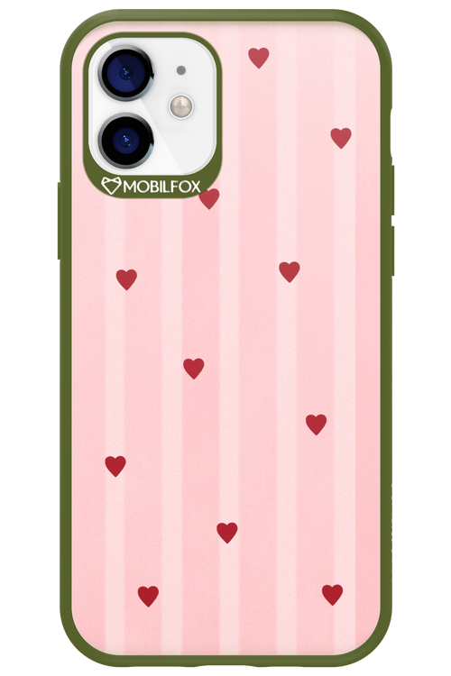 Red Little Hearts 2.0 - Apple iPhone 12