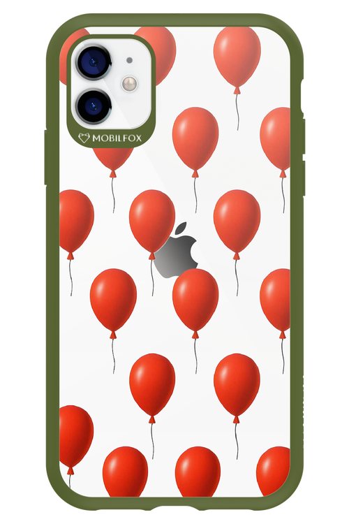 Red Balloons - Apple iPhone 11