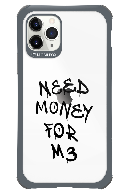 Need M3 Transparent Black - Apple iPhone 11 Pro