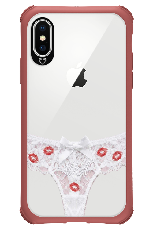 White Panties Transparent 2.0 - Apple iPhone XS