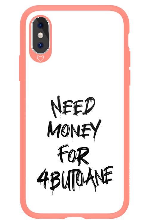 Need Money For Butoane Black - Apple iPhone X