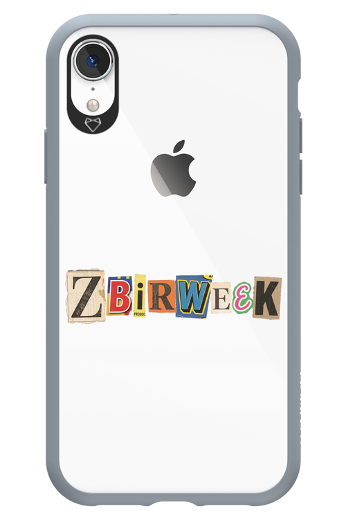 Zbirweek (transparent) 2.0 - Apple iPhone XR