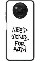 Need Money For Audi Black - Xiaomi Poco X3 NFC