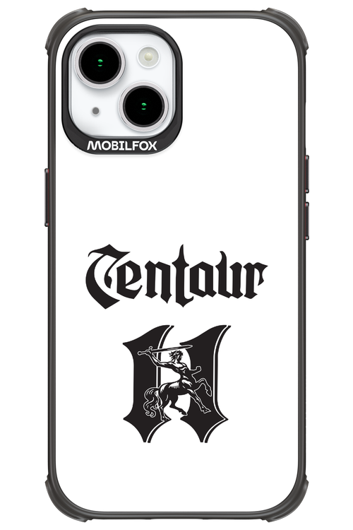 Centaur Logo White 2.0 - Apple iPhone 15