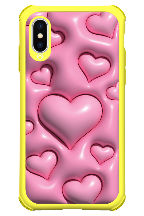 Hearts - Apple iPhone XS