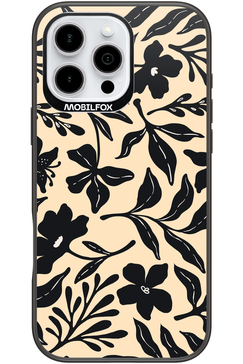 Black Flowers 2.0 - Apple iPhone 16 Pro Max