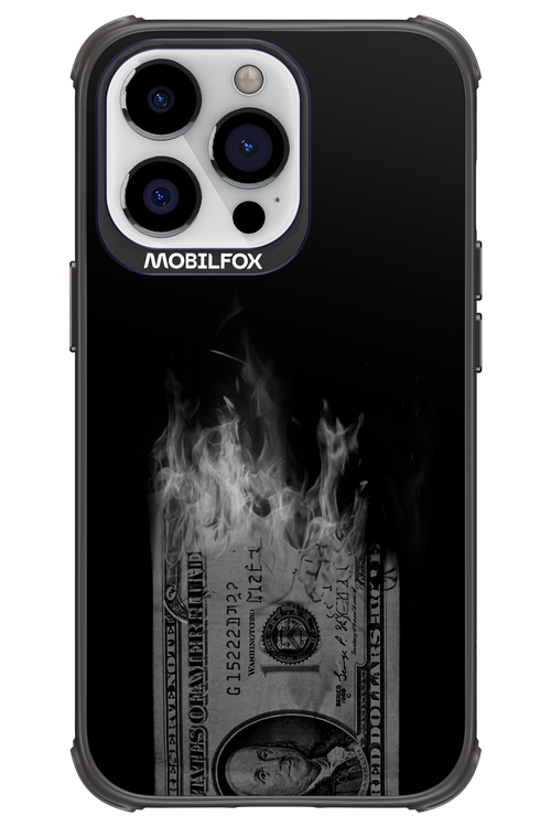Money Burn B&W 2.0 - Apple iPhone 13 Pro
