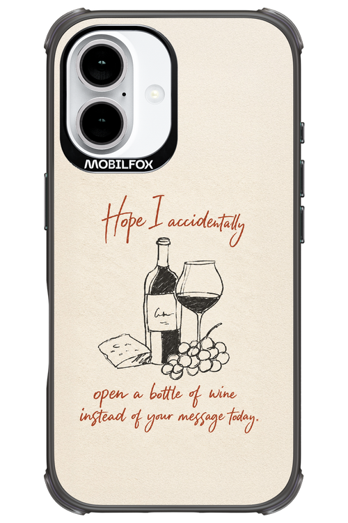 Bottle of wine 2.0 - Apple iPhone 16