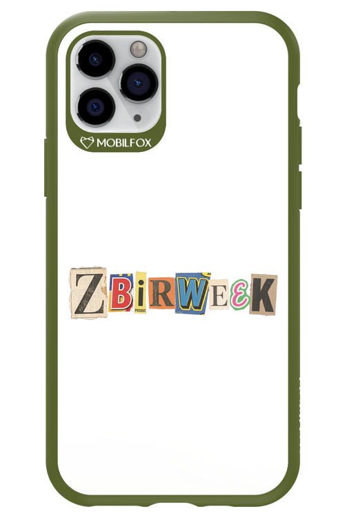 Zbirweek (white) 2.0 - Apple iPhone 11 Pro