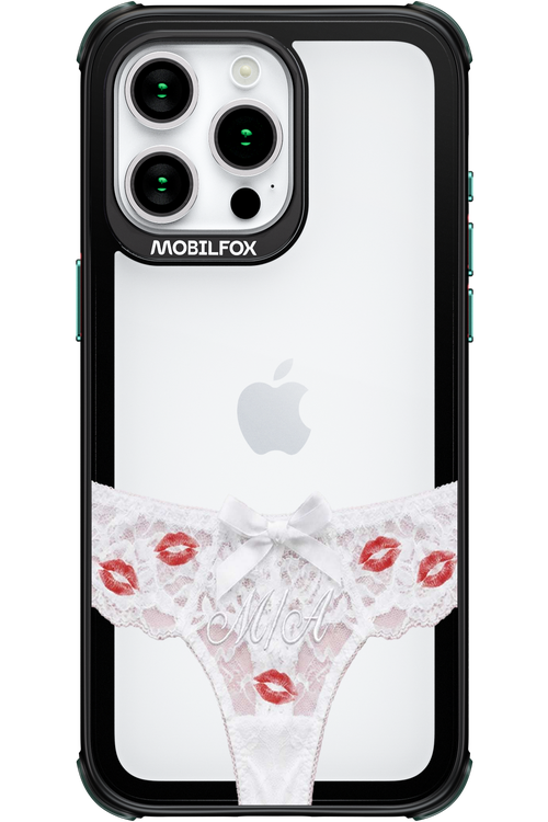 White Panties Transparent 2.0 - Apple iPhone 15 Pro Max