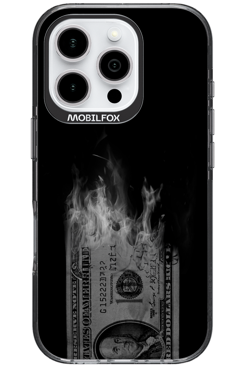 Money Burn B&W 2.0 - Apple iPhone 16 Pro