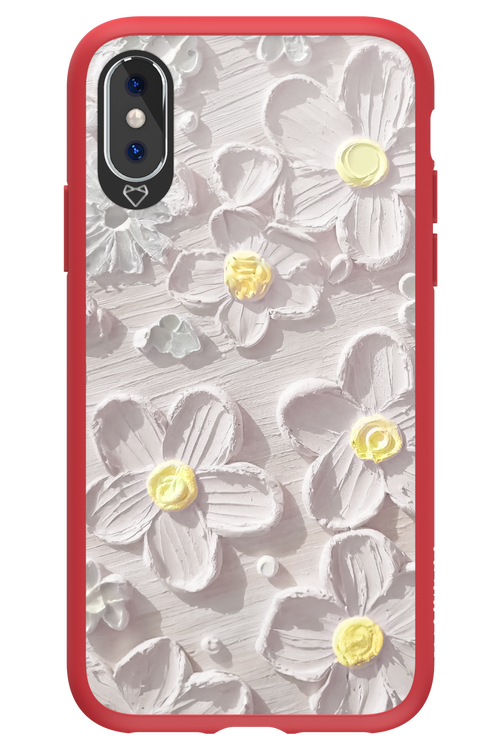 White Flowers 2.0 - Apple iPhone XS