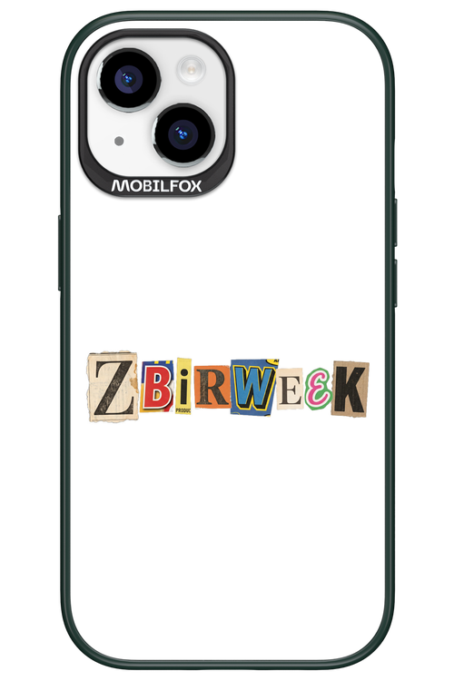 Zbirweek (white) 2.0 - Apple iPhone 15