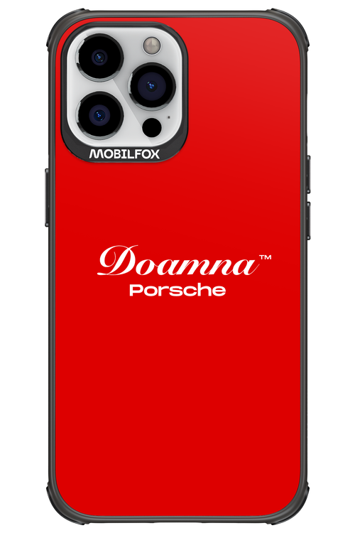 Doamna Porsche (red) - Apple iPhone 13 Pro Max