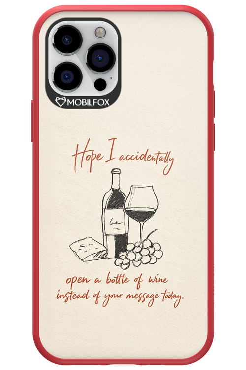 Bottle of wine 2.0 - Apple iPhone 12 Pro